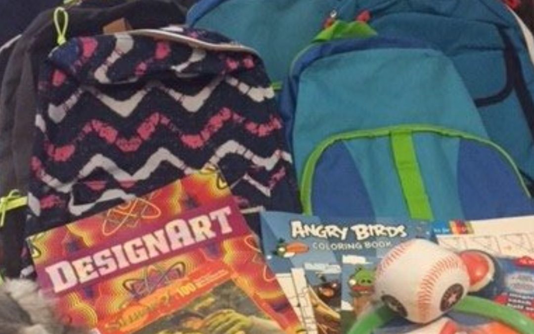Sensory Support and Activities Backpacks: Donations needed after Hurricane Harvey