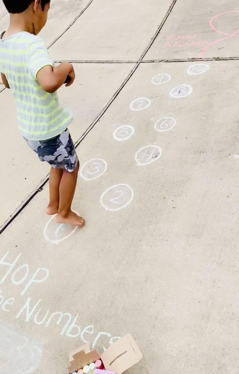 Therapeutic Ways to Use Sidewalk Chalk — Champion Pediatric Therapy